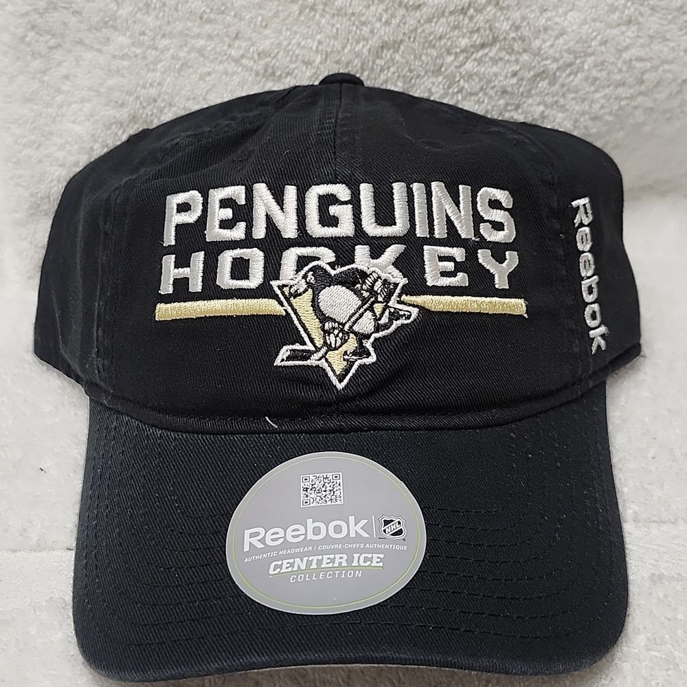 Reebok Pittsburgh Penguins Canvas Snapback Hat - New